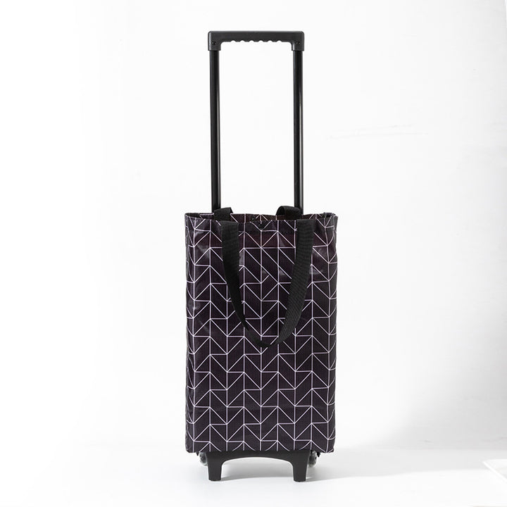 Practical Rolling Bag with Floral Design Kalsten
