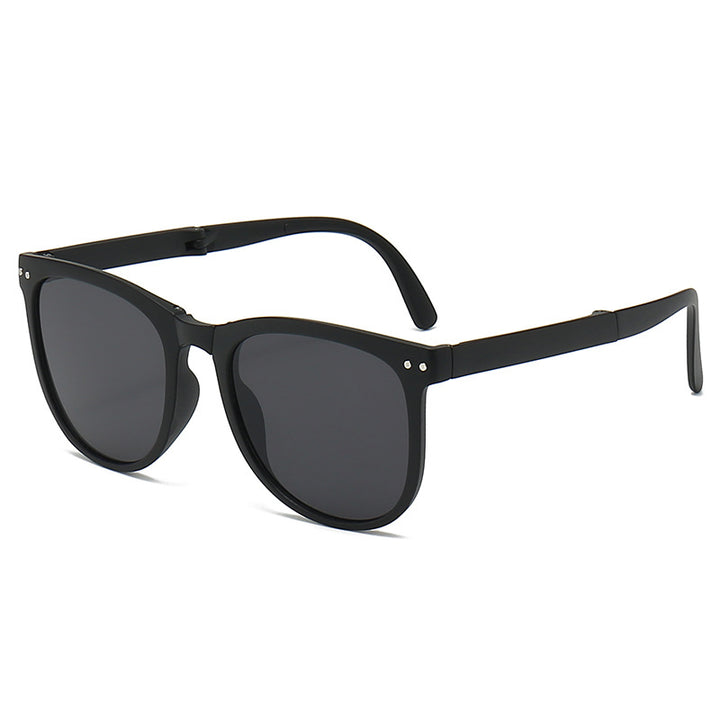 Ladies trendy sunglasses with multifaceted frame Kalsten