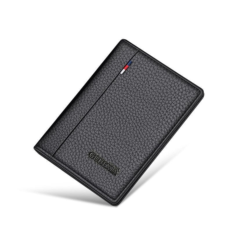 Premium Textured Leather Card Holder