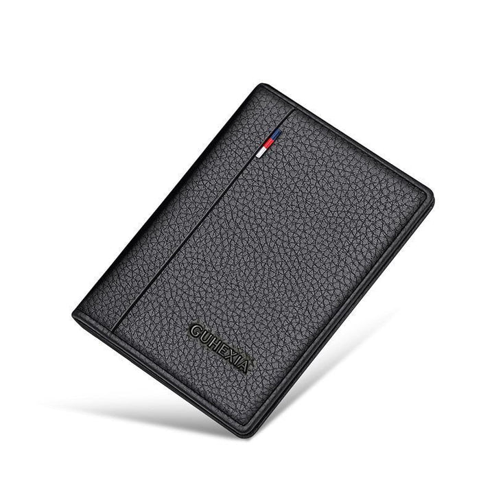 Premium Textured Leather Card Holder