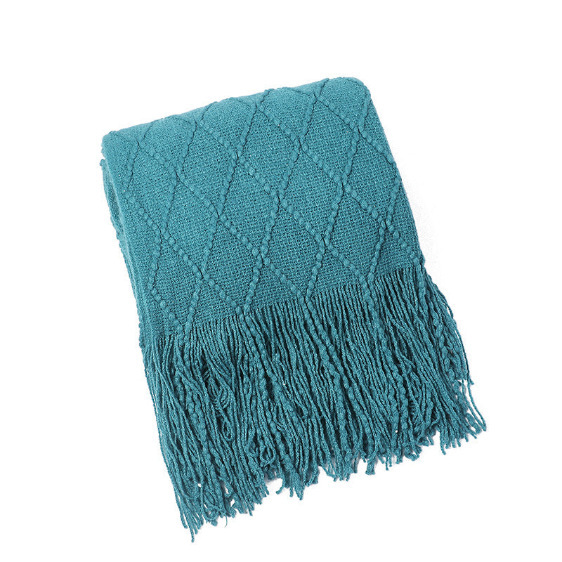 Ladies cozy knit blanket Kalsten