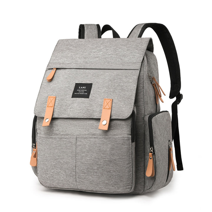 Multi-Pocket Canvas Backpack Kalsten