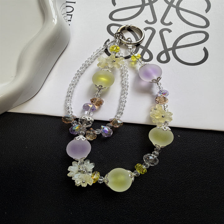 Floral Charm Beaded Keychain Kalsten