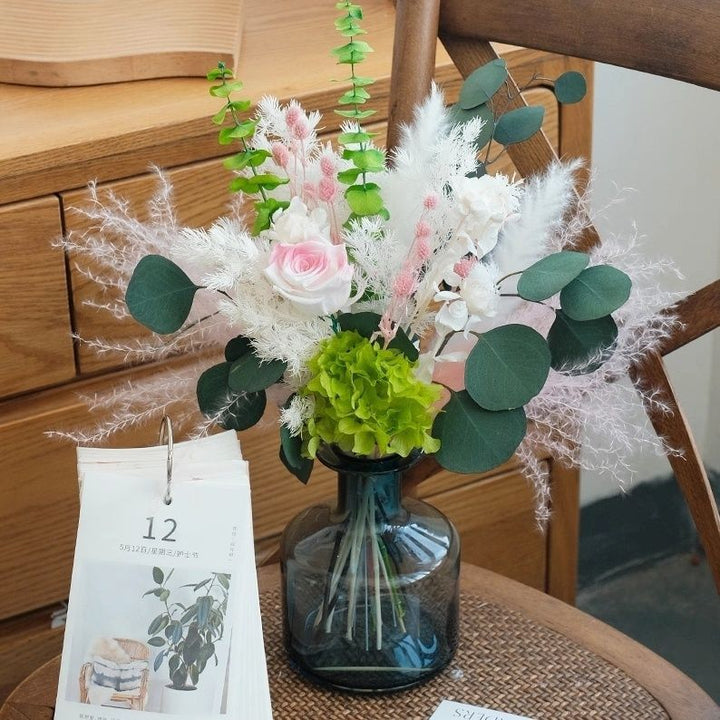 Artistic Dried Floral Arrangement