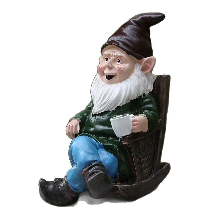 Funny Garden Gnome Decorative Figure Kalsten
