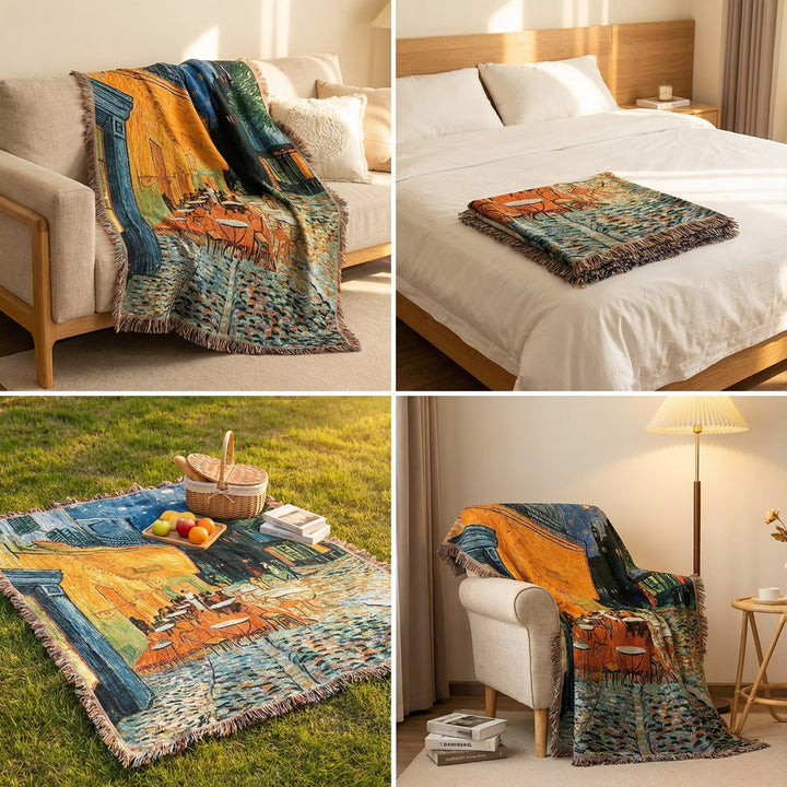 Artistic Tapestry Throw Blanket