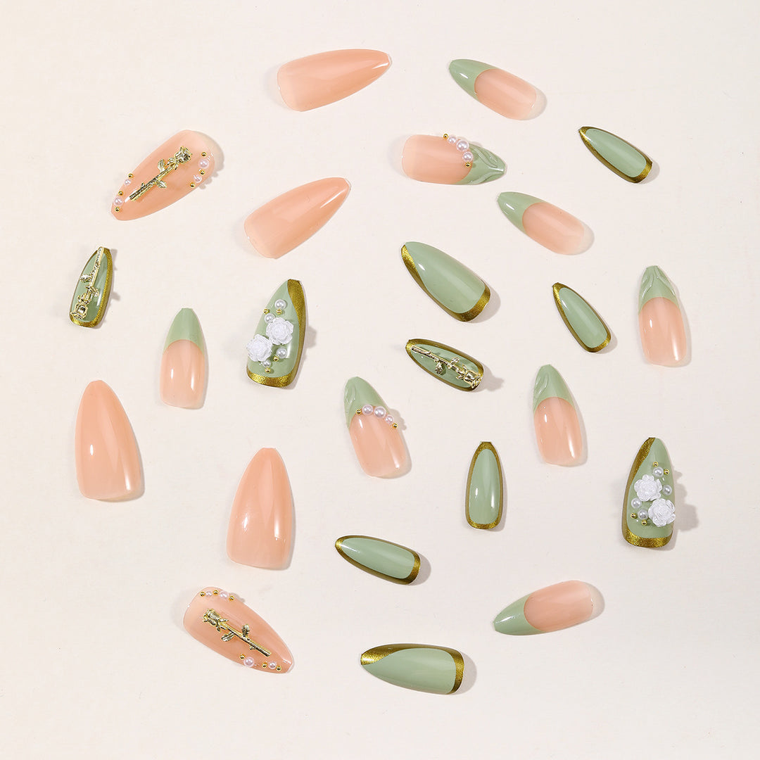 Decorative Acrylic Nail Art Design Kalsten
