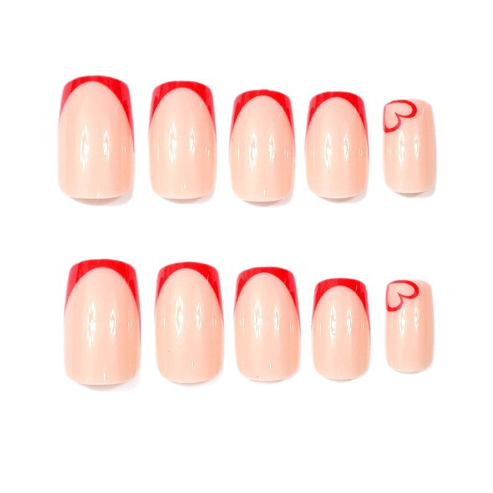 Artistic Heart-Themed Nail Art Enhancements Kalsten