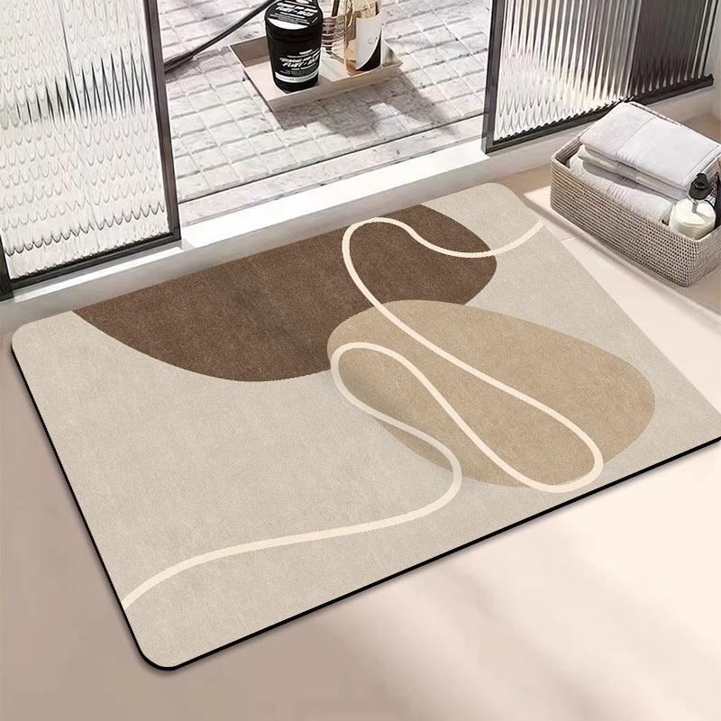 Stylish Modern Bathroom Mat Kalsten