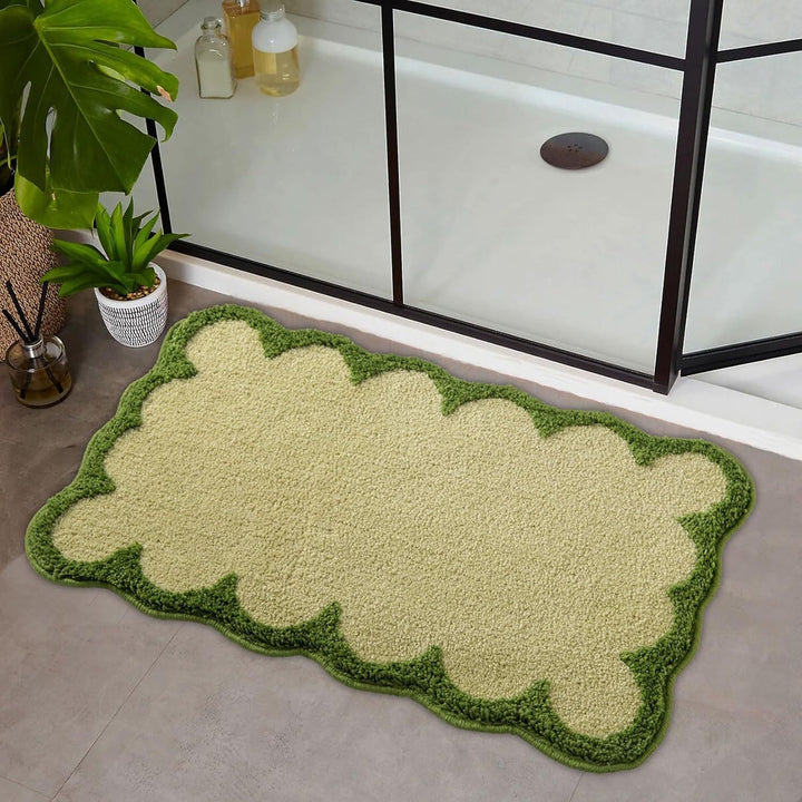 Plush Bathroom Rug Kalsten