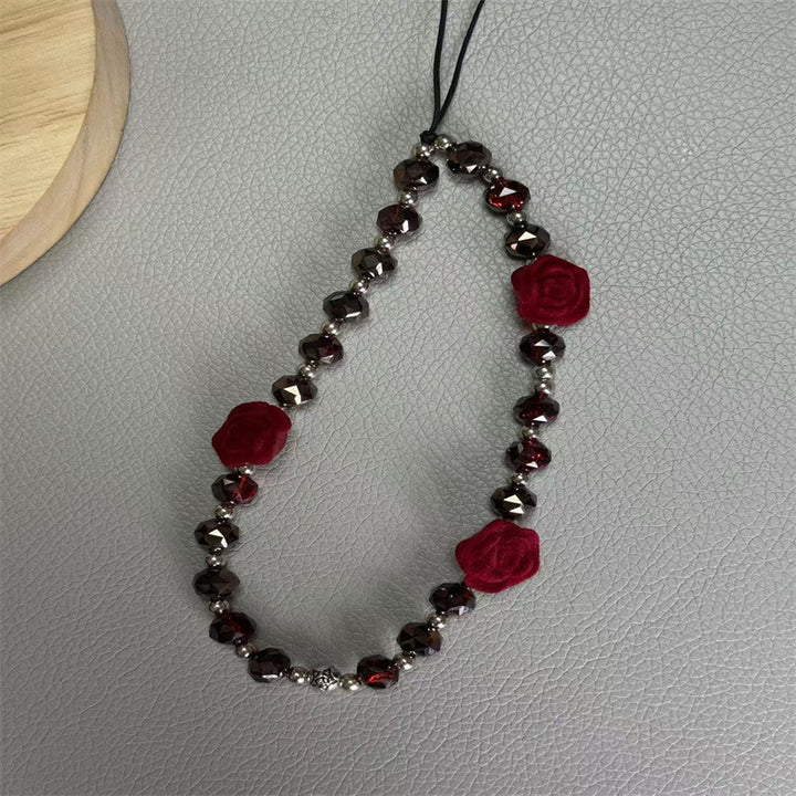 Elegant Floral Beaded Necklace Kalsten