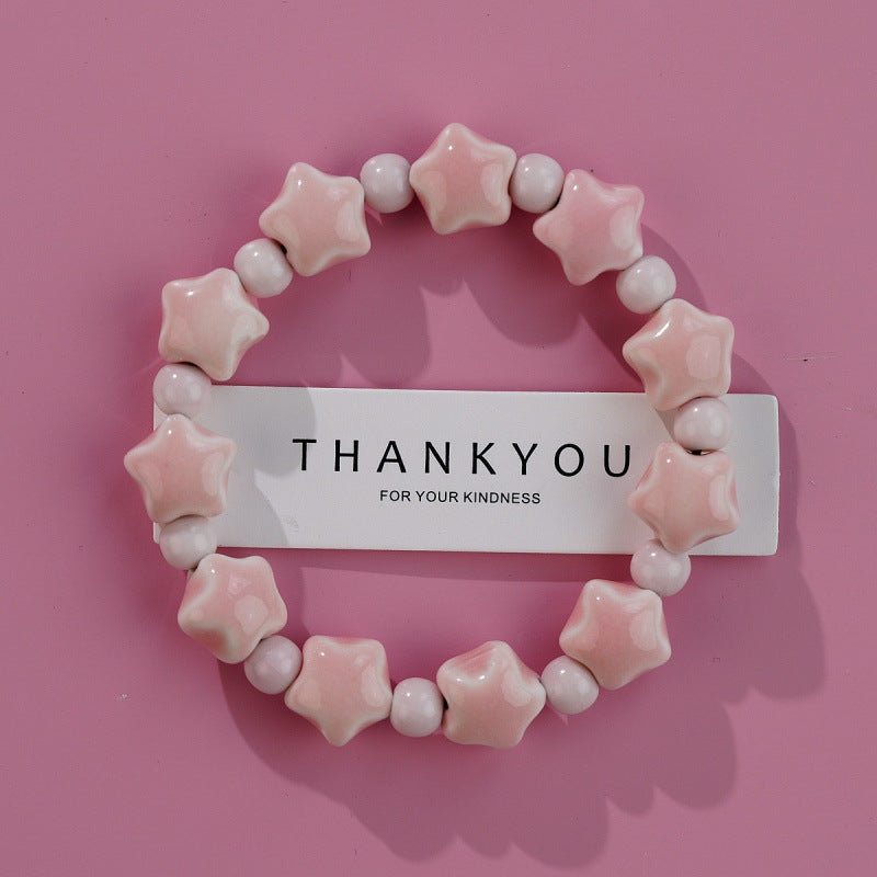 Heart-Shaped Beaded Bracelet Kalsten