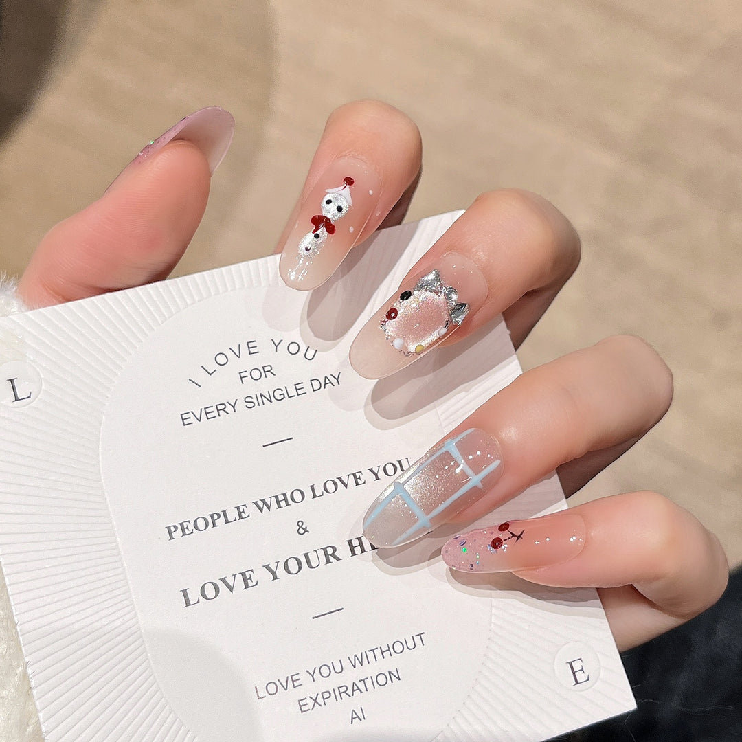 Artistic Press-On Nail Set Kalsten
