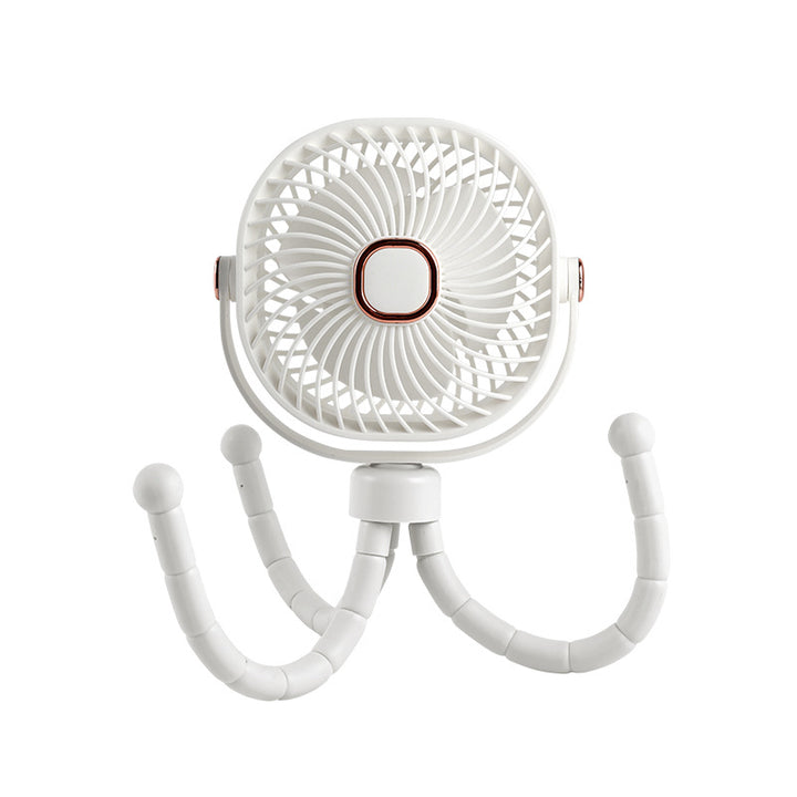 Unisex Mini-Portable Fan with Flexible Mount Kalsten