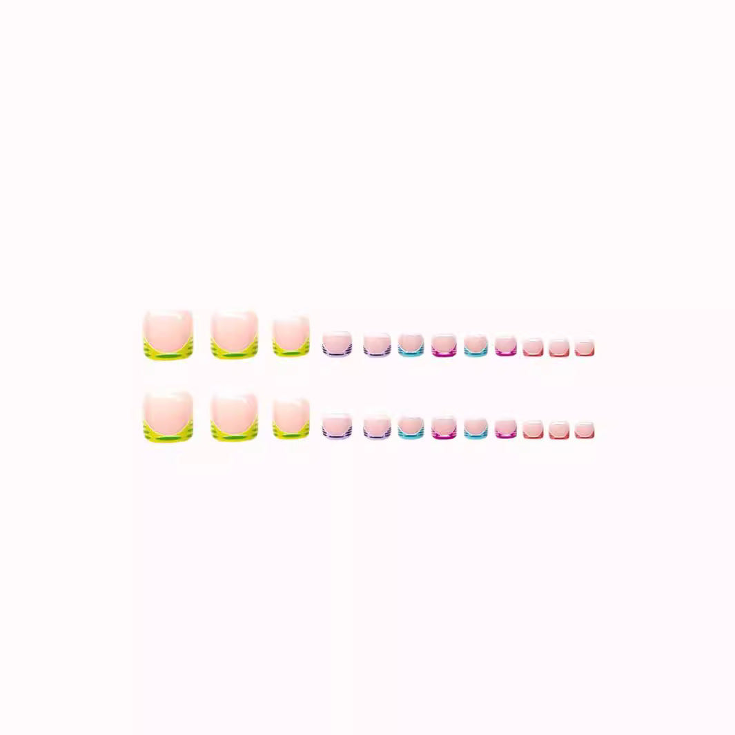 Colorful Artistic Nail Art Kalsten