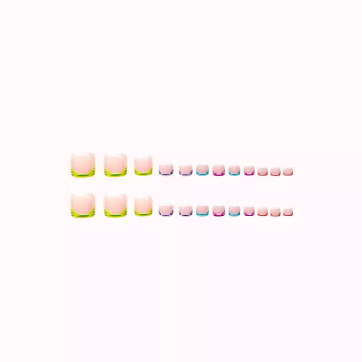 Colorful Artistic Nail Art Kalsten