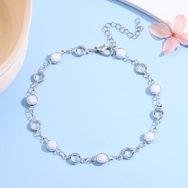 Decorative Gemstone Anklet Kalsten