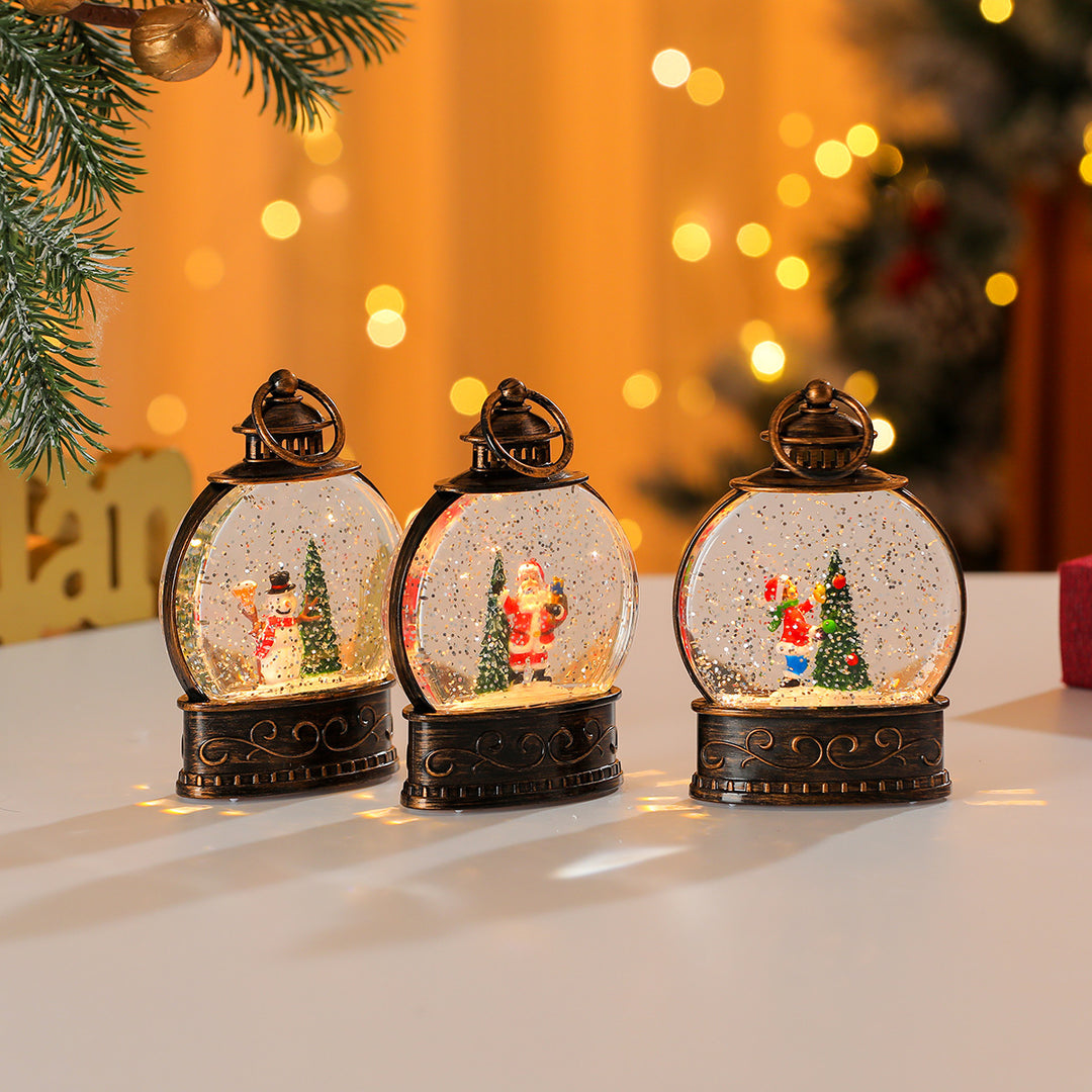 Decorative Snow Globe Lantern Kalsten