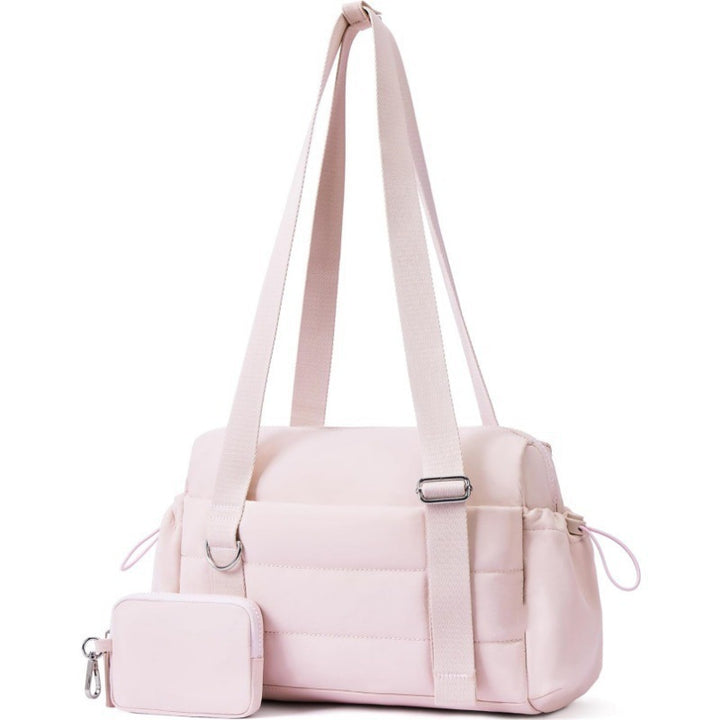 sporty shoulder bag with removable cosmetic bag Kalsten