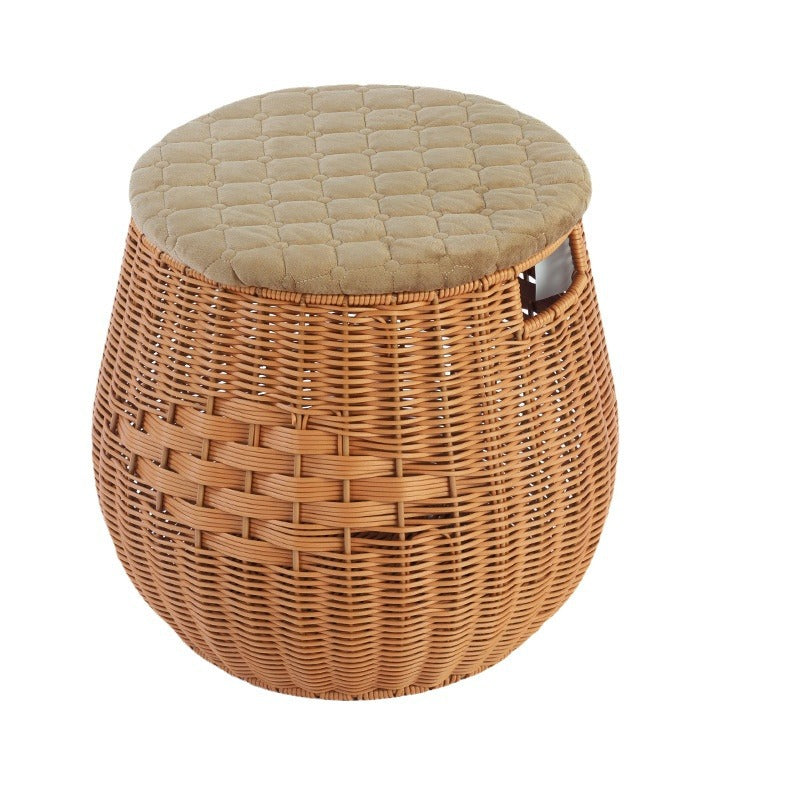 Woven Storage Ottoman Kalsten