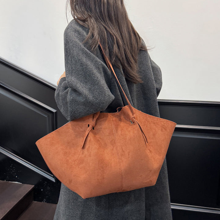 Suede Oversized Tote Bag Kalsten