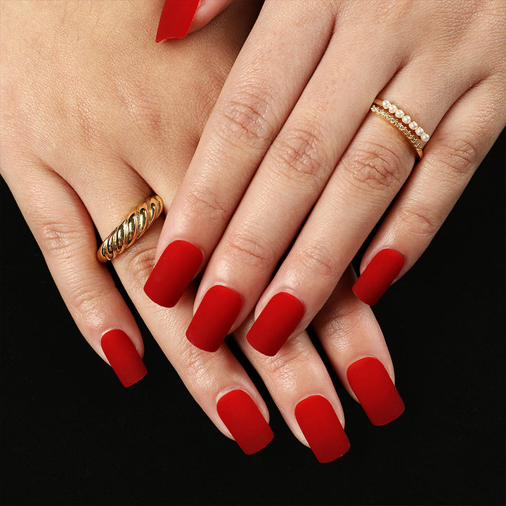 Artificial nails in elegant matte finish Kalsten