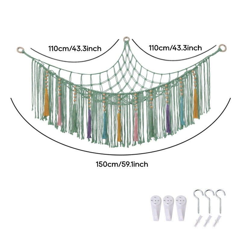 Macramé Wall Shelf