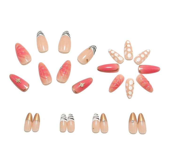 Artificial nails with luxurious decorations and elegant design Kalsten