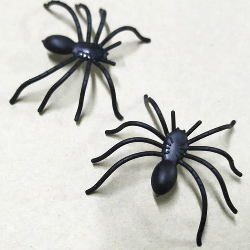 Realistic Spider Figurine Set Kalsten