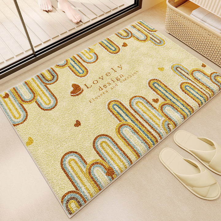 Fun Monster-Themed Bath Mat