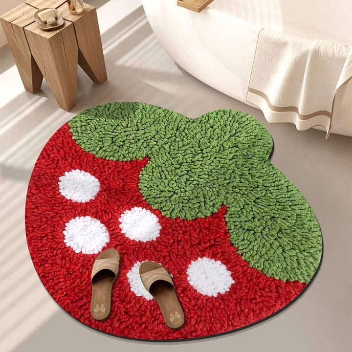 Playful Tiger-Themed Bathroom Mat Kalsten