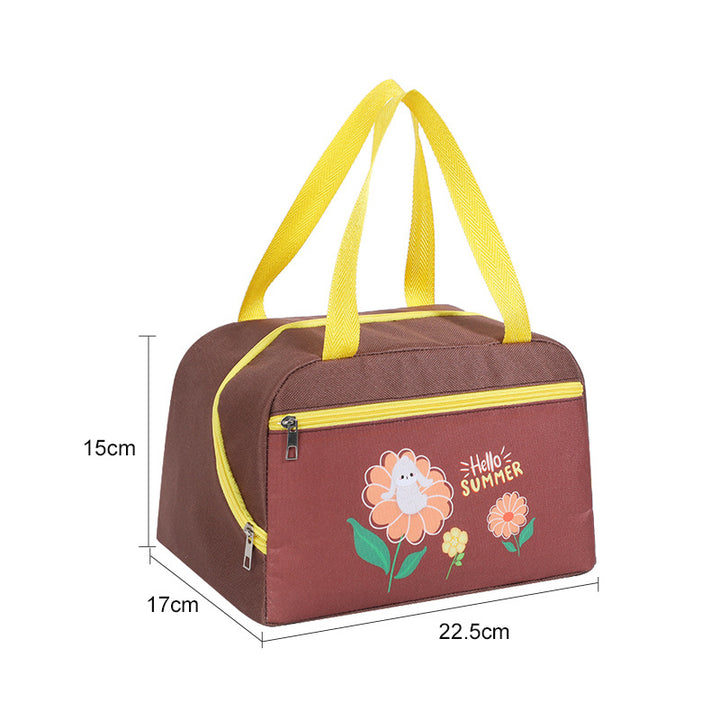 Cute Cartoon Insulated Lunch Pouch