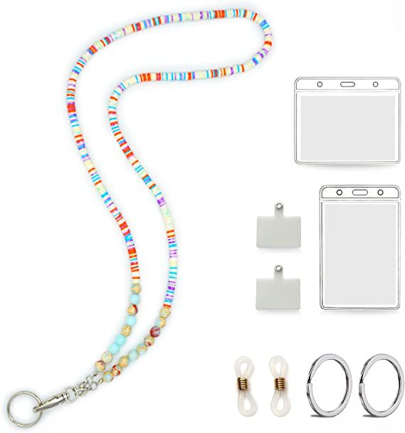 Beaded ID Badge Lanyard Kalsten