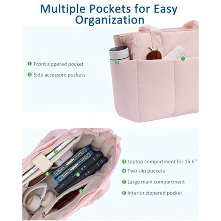 Practical Shopper Bag with Multiple Compartments Kalsten
