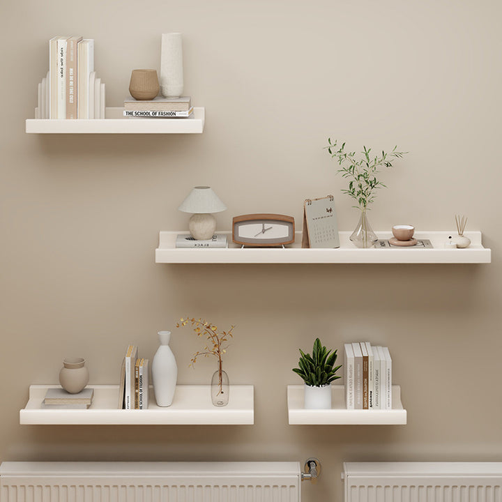 Long Slim Radiator Top Shelf Tray with Raised Edge and Heat‑Resistant Surface