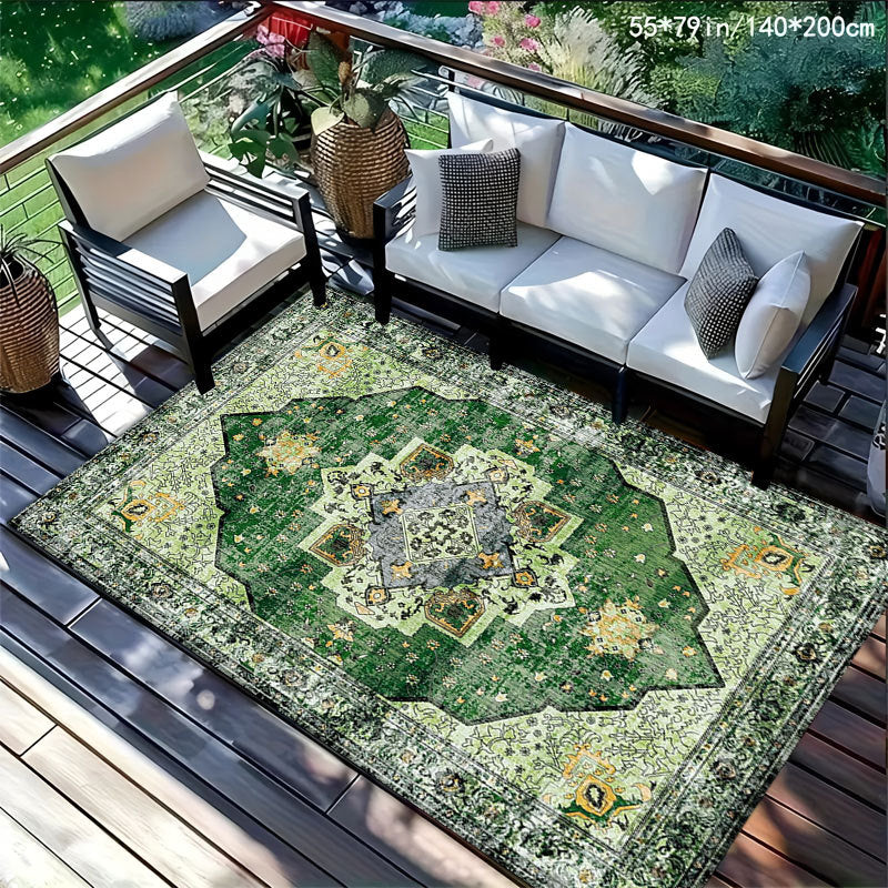 Outdoor decorative carpet