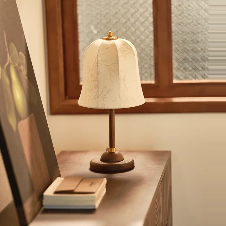 Classic Table Lamp with Elegant Fabric Shade