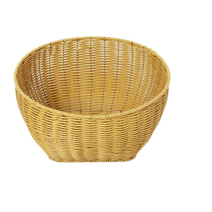 Round Decorative Woven Basket Kalsten