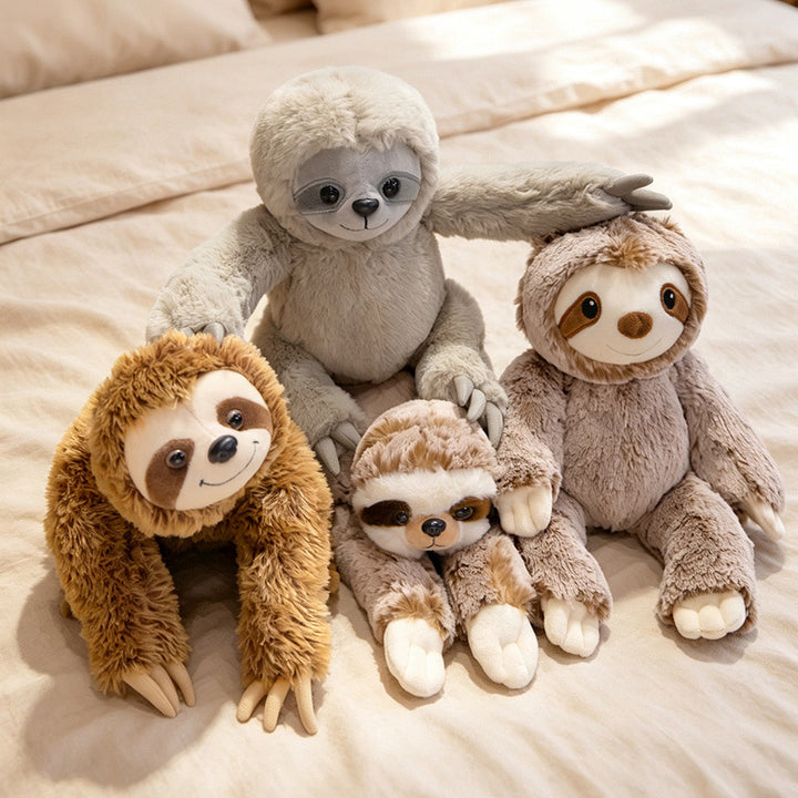 Plush Lifelike Crawling Sloth Cuddle Pillow Kalsten