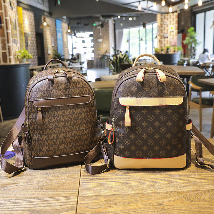 Trendy Patterned Backpack