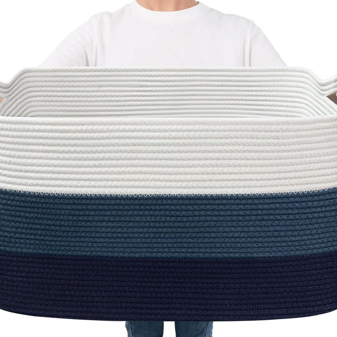Women Versatile Storage Basket with Sturdy Handles Kalsten