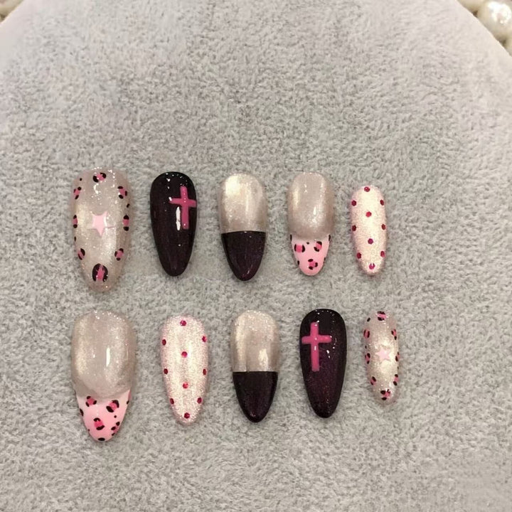 Glamorous Gel Nail Art Extensions Kalsten