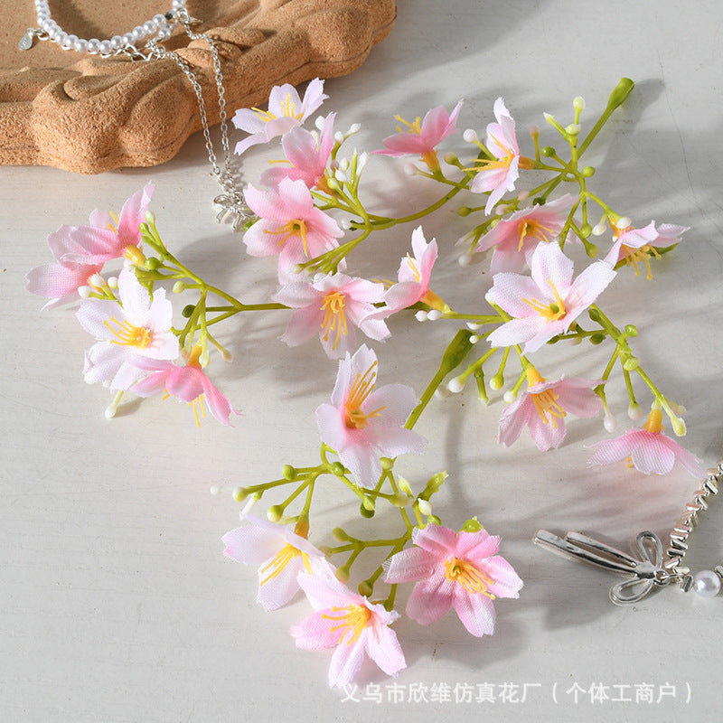 Floral Hair Accessory Brooch