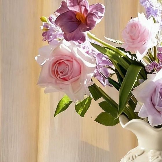Luxurious Faux Floral Arrangement