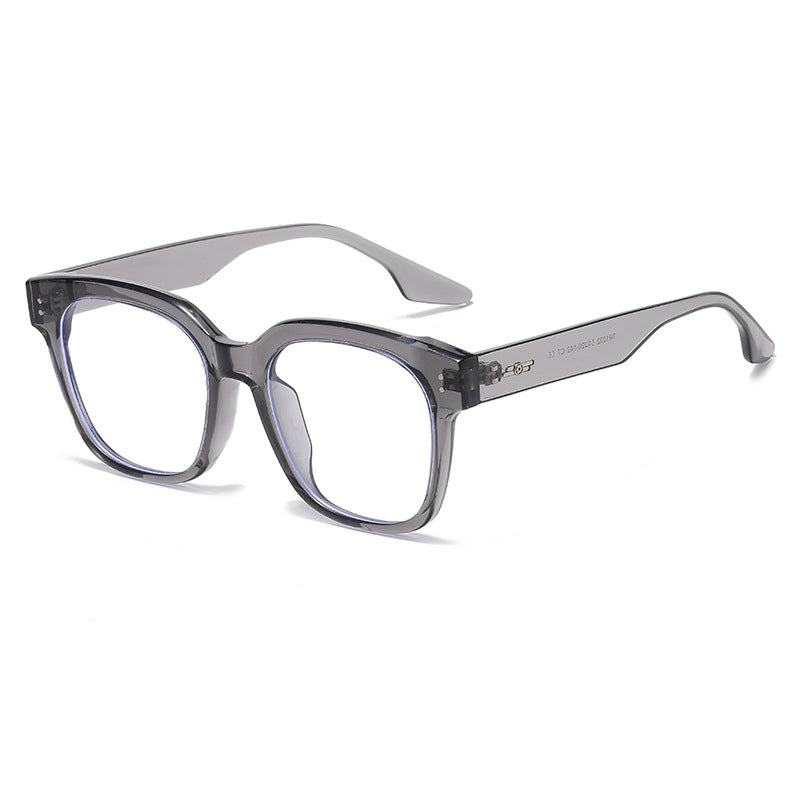 Oversized Geometric Frame Eyeglasses