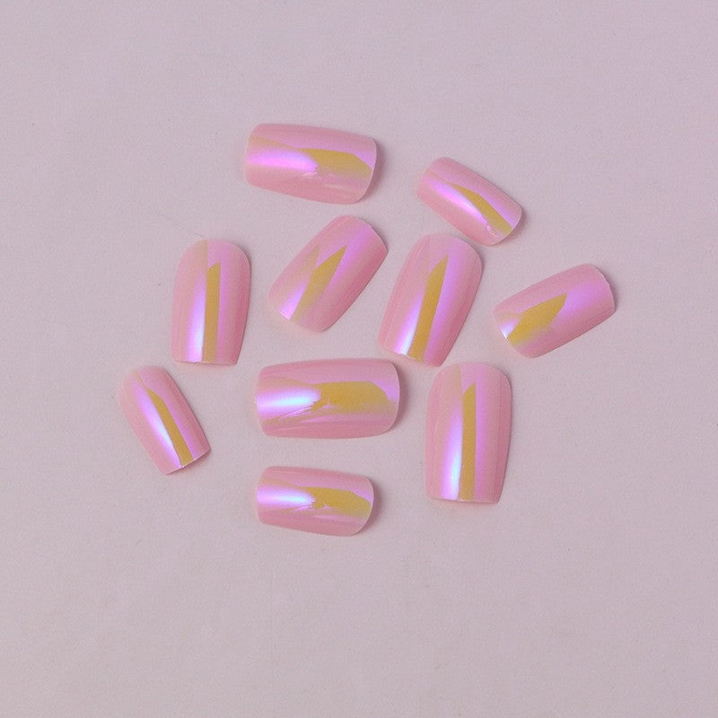 Natural French Tip Press-On Nails Kalsten