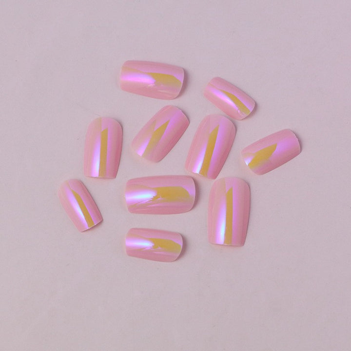Natural French Tip Press-On Nails Kalsten