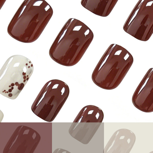 Elegant Glossy Nail Art Kalsten