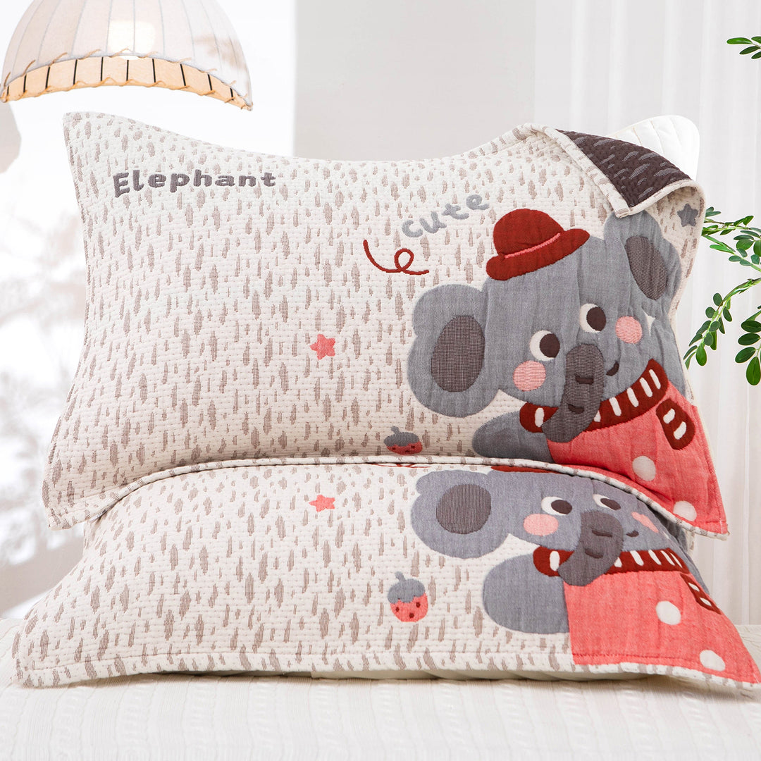 Ladies cushion cover with cheerful penguin design Kalsten