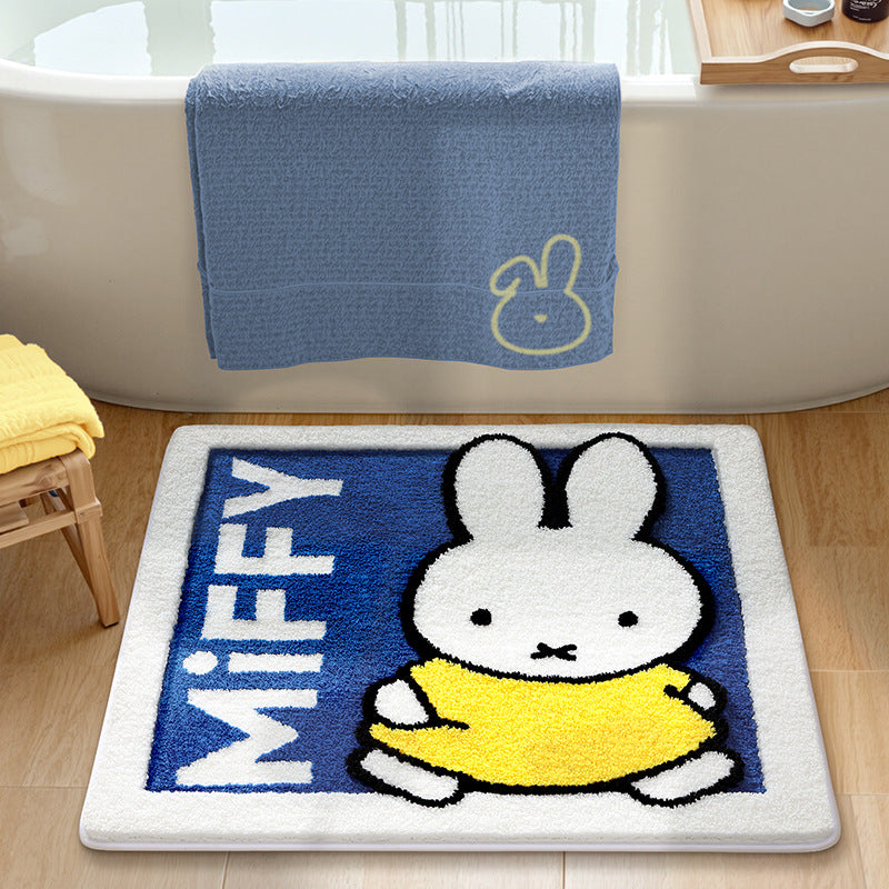 Cute Cartoon Bunny Bath Mat Kalsten